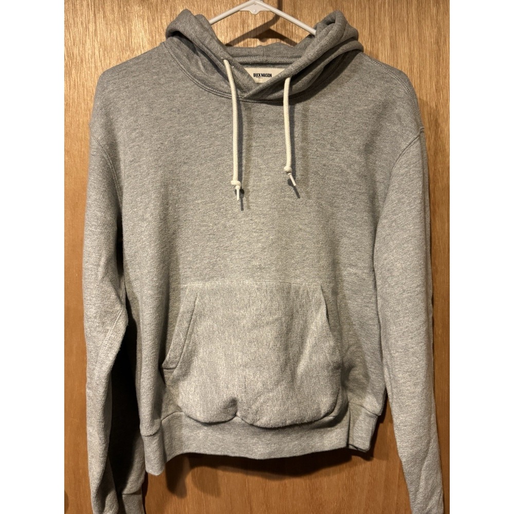 Buck Mason Women's Medium Gray Hoodie